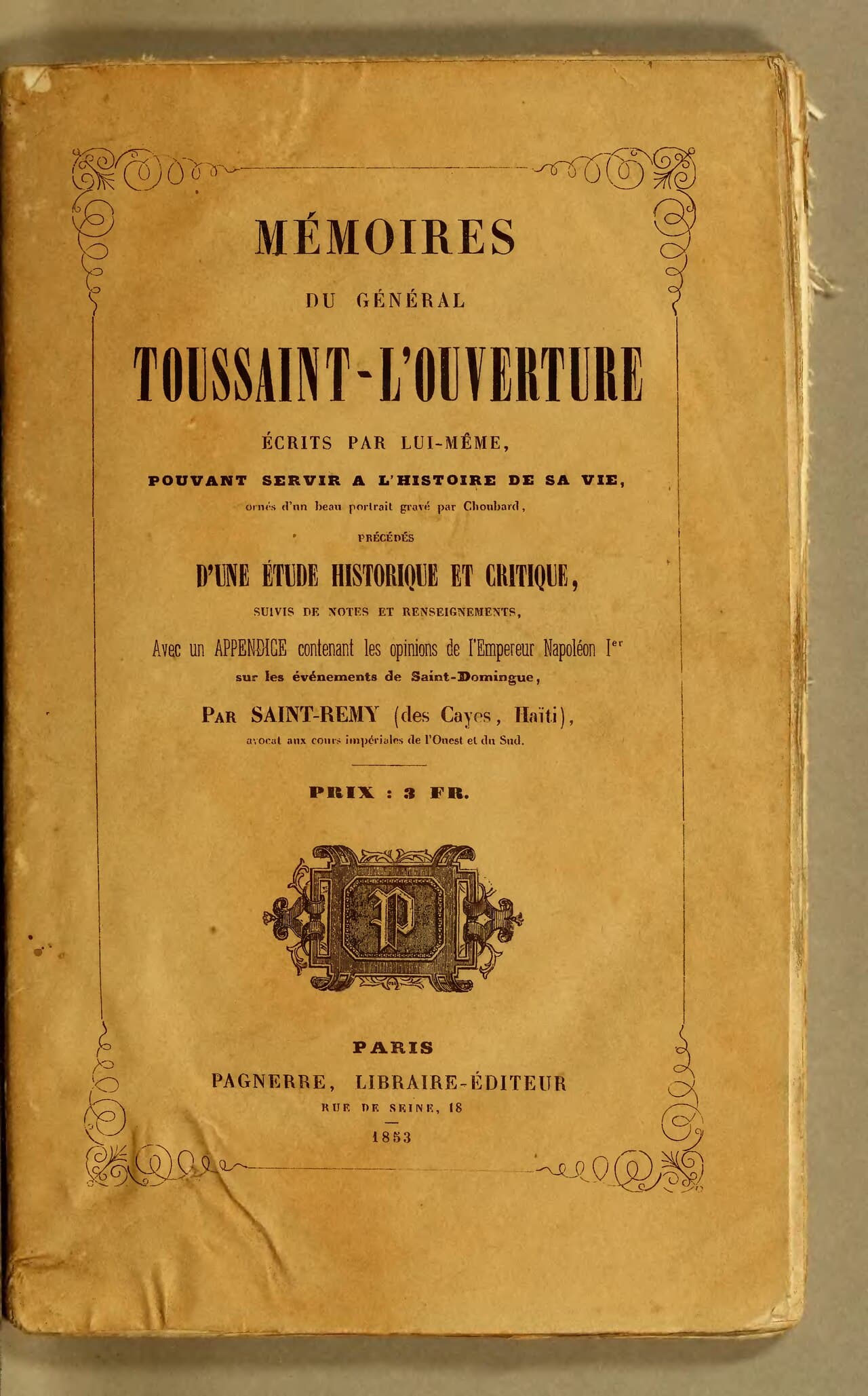 09/03 — Histoire d'Haïti du jour